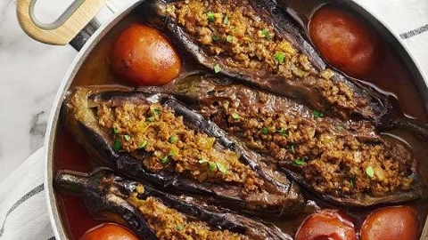غذاهای شمالی با بادمجان