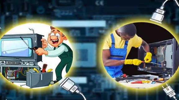 علل به وجود آمدن خطوط عمودی تلویزیون و ۵ راه تعمیر آن