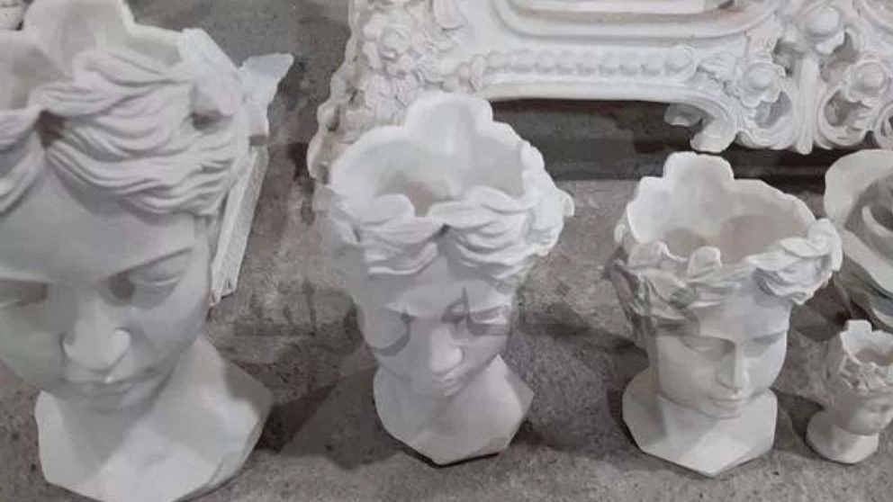 کاربرد پودر سنگ در مجسمه سازی