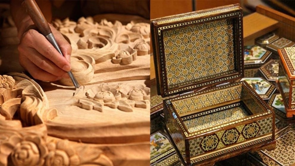 روش‌های ساخت صنایع دستی چوبی ایرانی