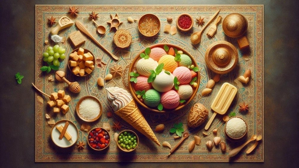 تاریخچه‌ی بستنی سنتی در ایران سفری به ریشه‌ها و طعم‌های اصیل