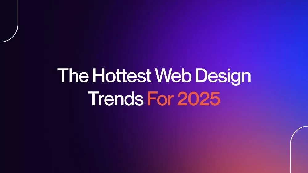 ترند طراحی وبسایت در سال 2025