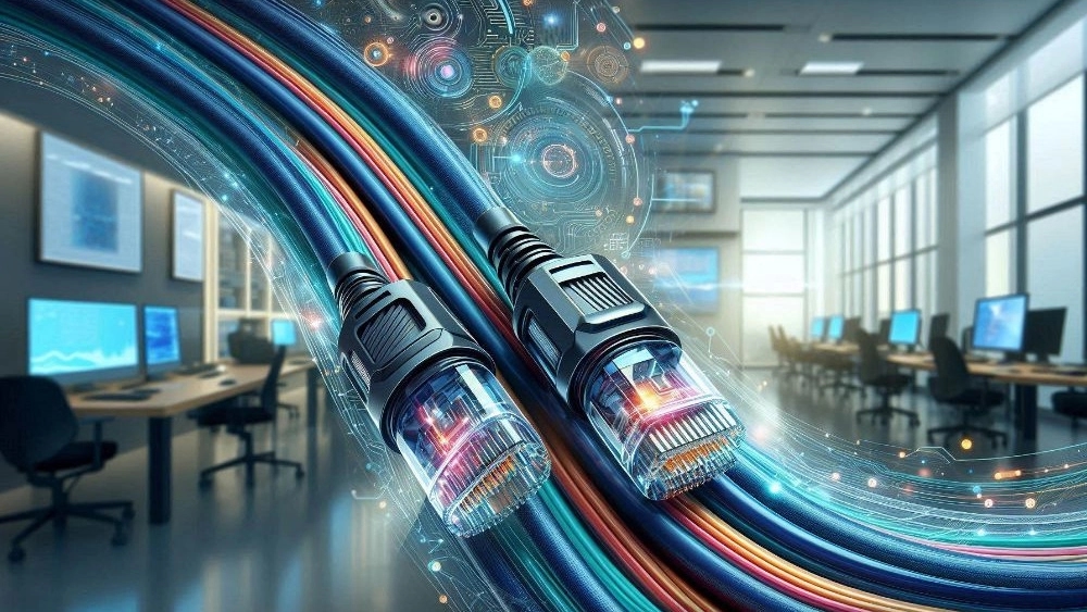 صادرات کابل شبکه لگراند cat6a sftp با روکش lszh