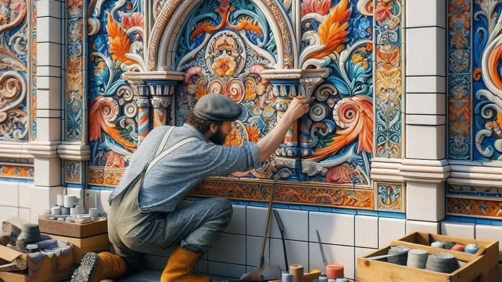 بهترین خدمات کاشی کاری و طراحی داخلی ساختمان در تهران بهترین خدمات کاشی کاری و طراحی داخلی ساختمان در تهران