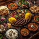 رستوران یاقوت، سرو و تهیه و بیرون بر غذاهای ایرانی در قم