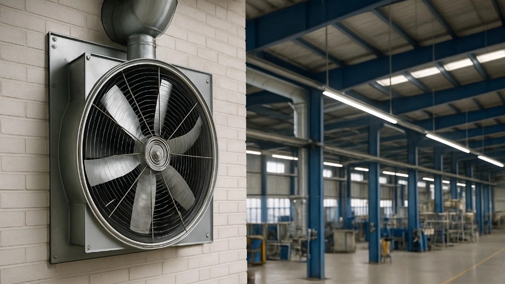 چگونه بهترین هواکش صنعتی را برای کارگاه و کارخانه در سنندج انتخاب کنیم؟