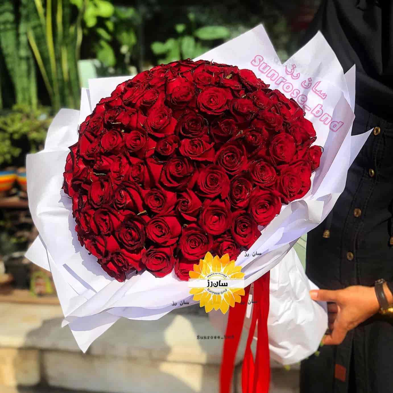 دسته گل های گلفروشی سان