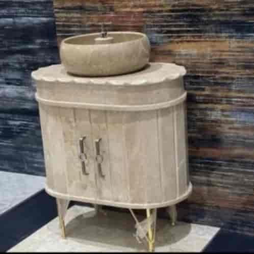 روشویی تک پایه پایه فلزی