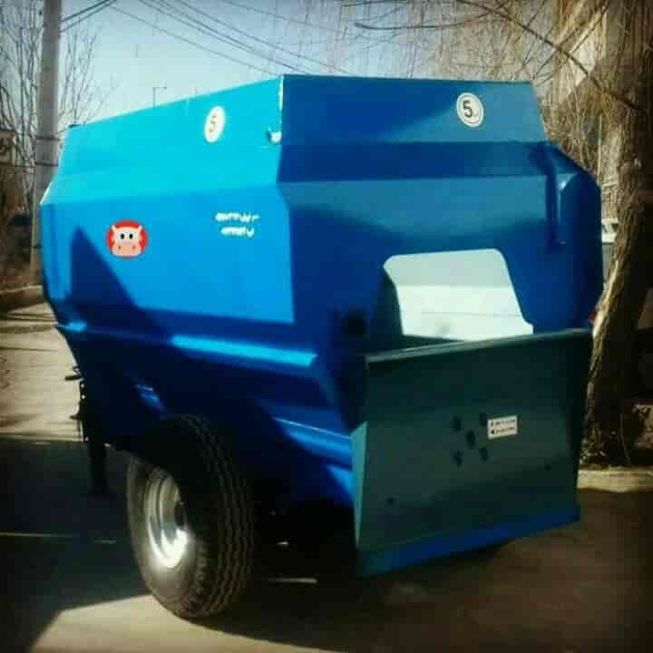 فیدر میکسر 5 متر مکعب