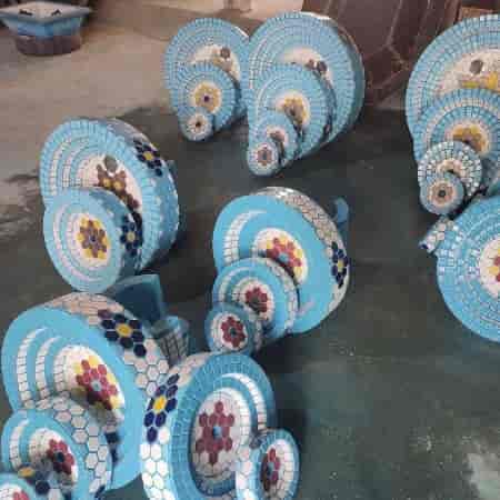 حوضچه سرامیکی و آبنما