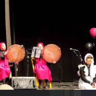 برنامه گروه هنری ماه سو در خاتم النبیا شهر رشت سالن بزرگ انصاری
