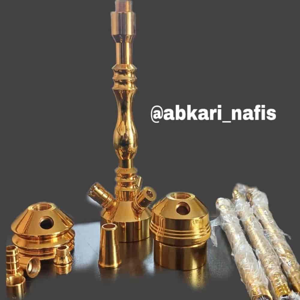 قطعات قلیون با آبکاری فورتیک زیر نقره