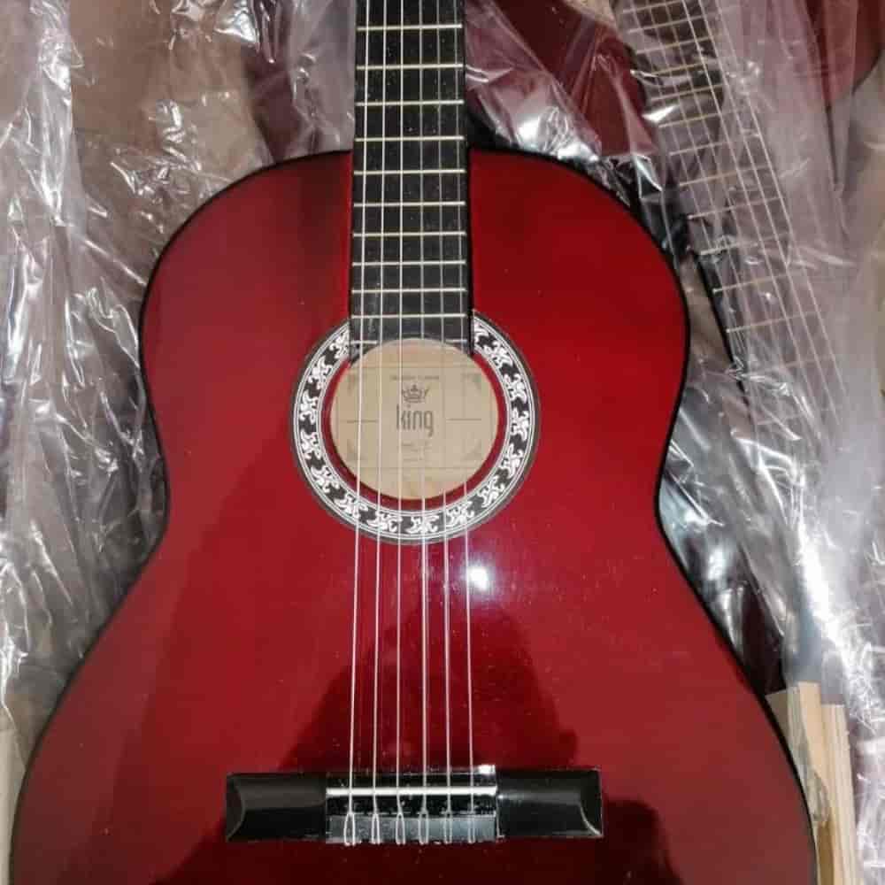 گیتار کینگ ساده زرشکی