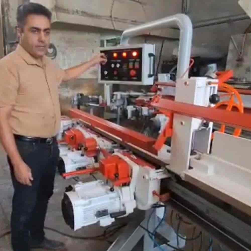 دستگاه برش دوراهه قابلبه زن کم کن