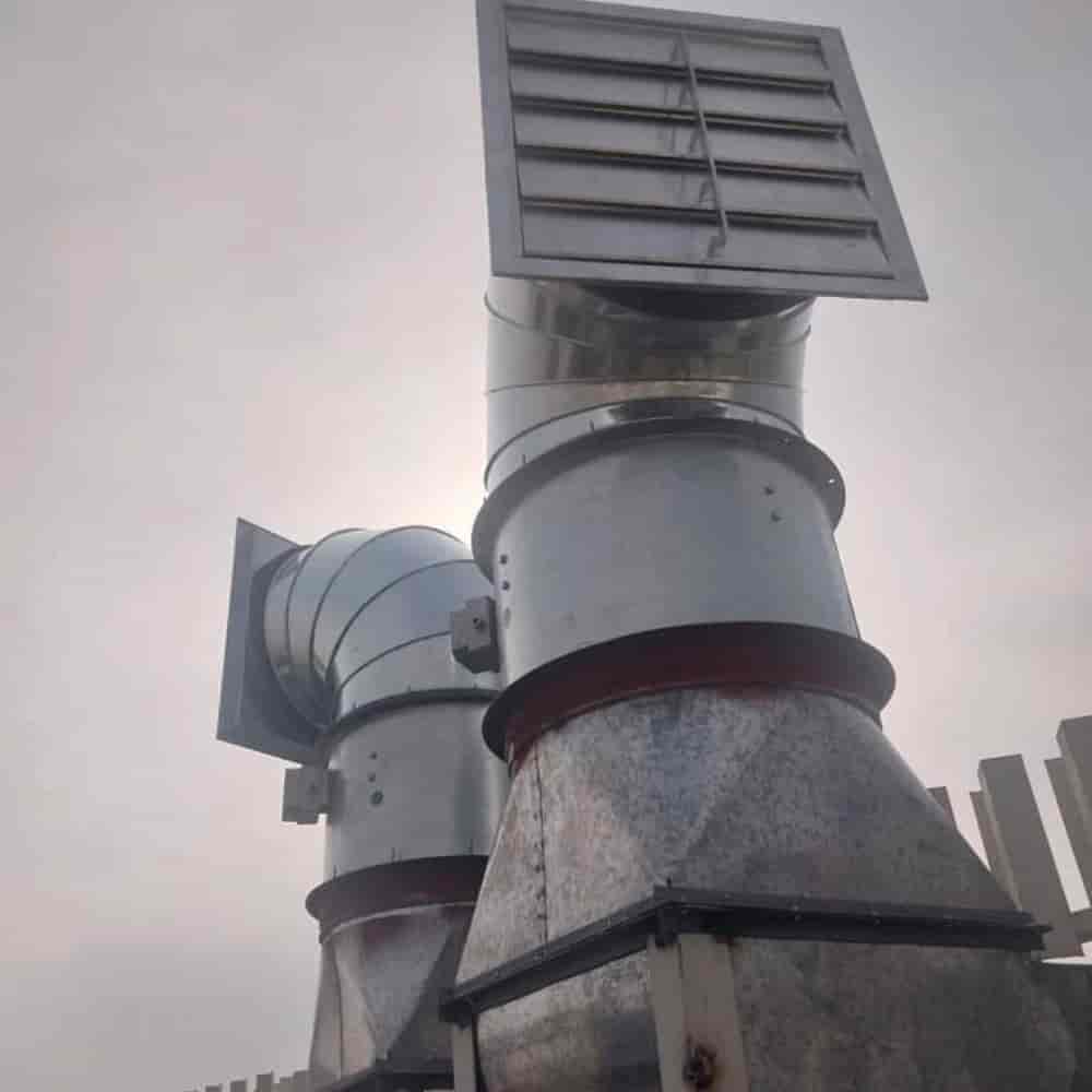 کانال اگزاست و تهیه مطبوع دریچه تنظیم هوا