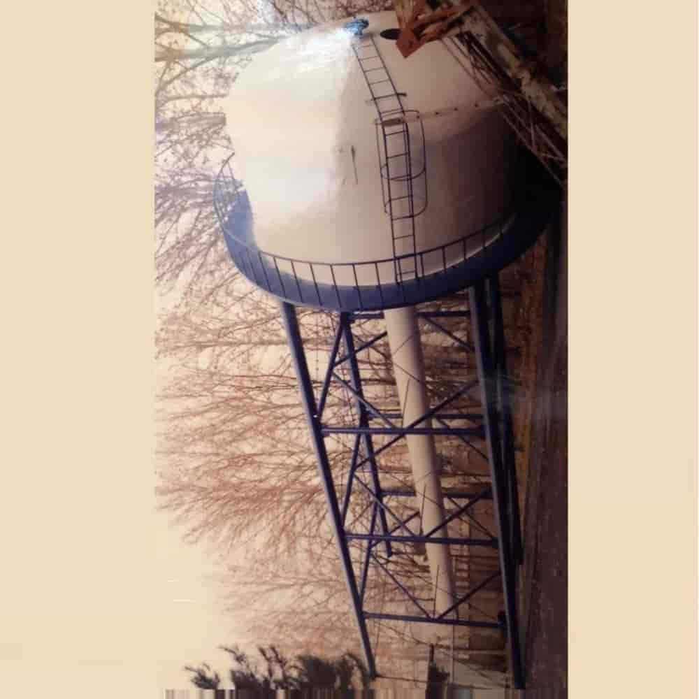تانکر هوایی ۱۰۰ مترمکعب به ارتفاع ۲۴ متر