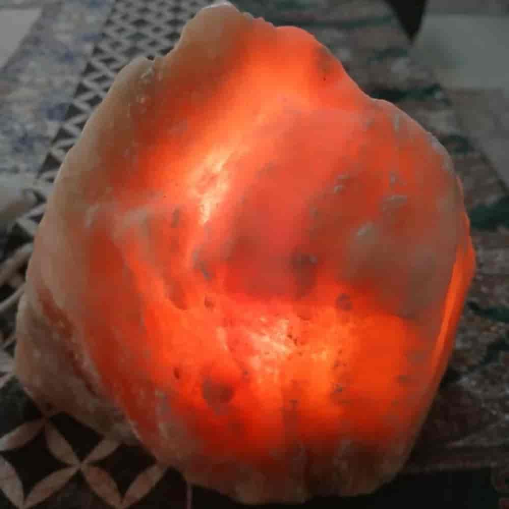 آباژور با سنگ نمک طبیعی