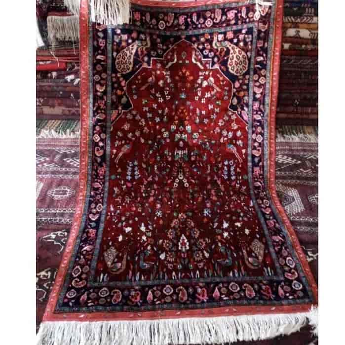 قالیچه ابریشمی دو رو