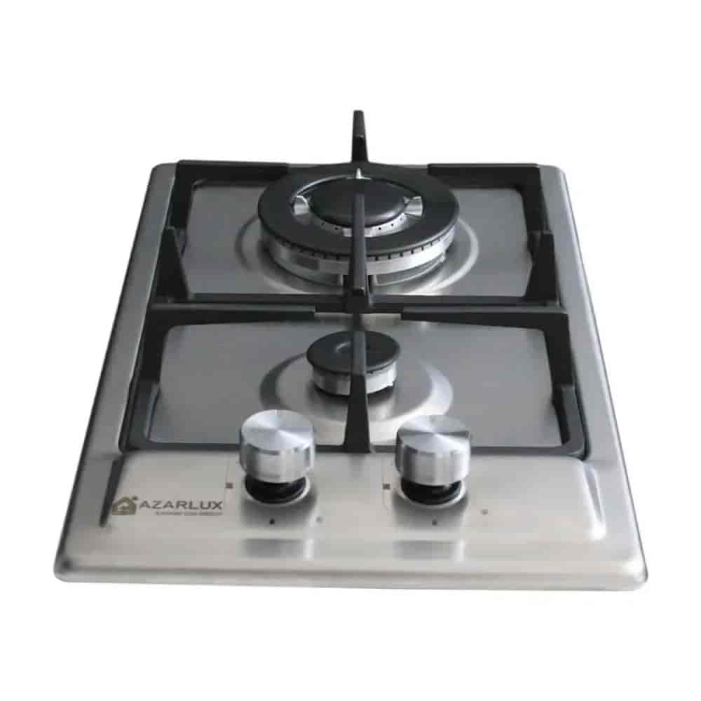 اجاق گاز صفحه ای آذرلوکس مدل S02NL-C2S دو شعله