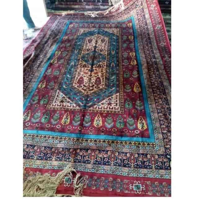 قالیچه ابریشمی تک رو