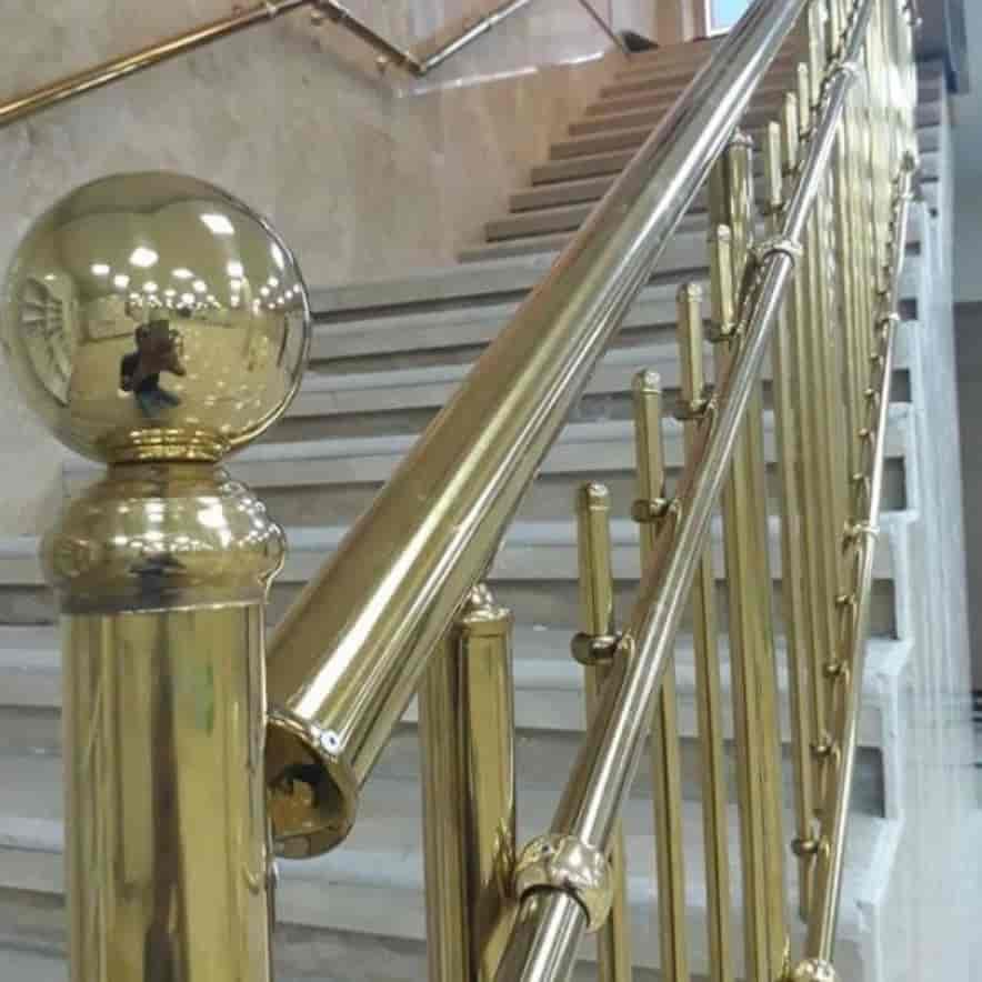 نرده استیل راه پله