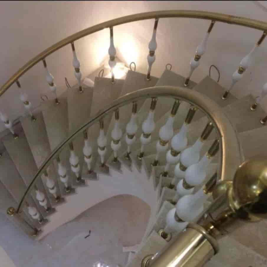نرده استیل خم هلال
