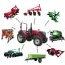 ماشین آلات کشاورزی کشتزار در بابل
