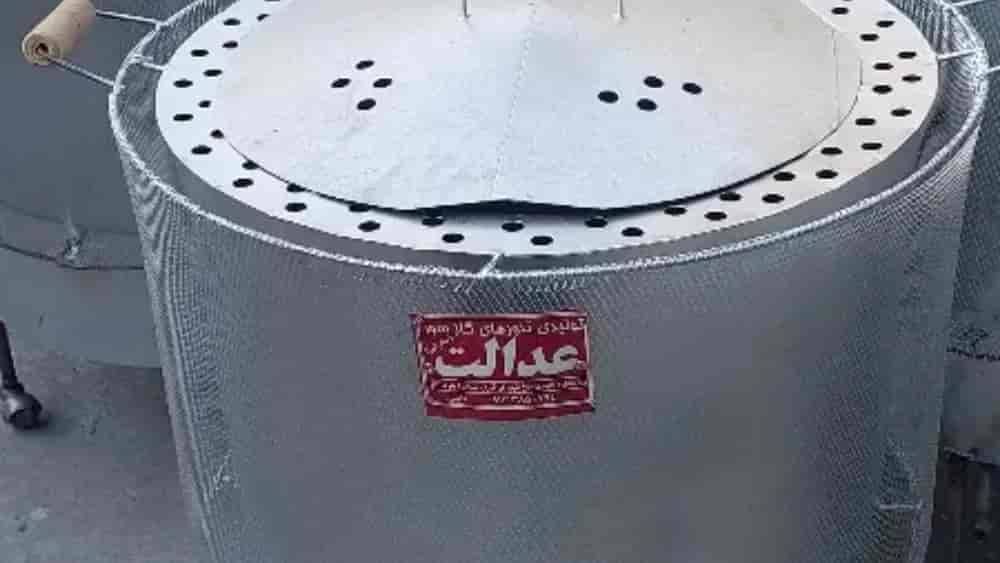تنور گازی استوانه ای