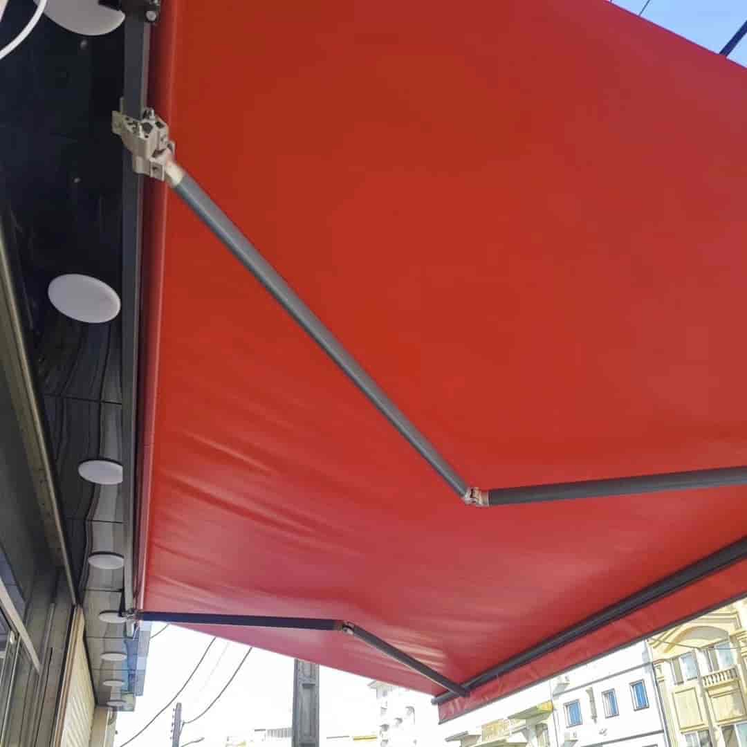 نصب سایبان برقی بازوهای قدرتمند زنجیری