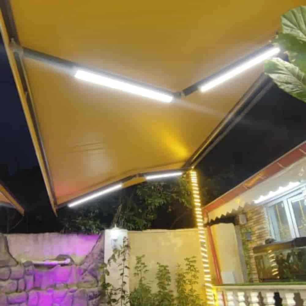 سایبان برقی پارچه برند EC120 اسپانیایی