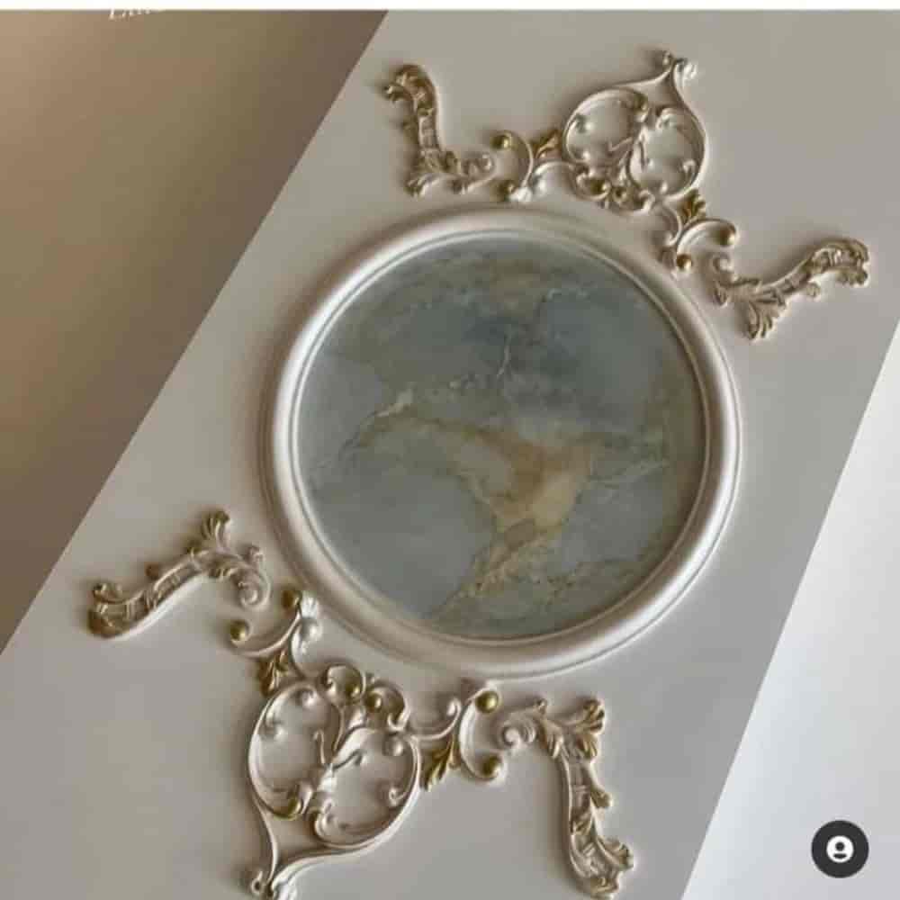 قاب بندی ستون و طرح سنگ