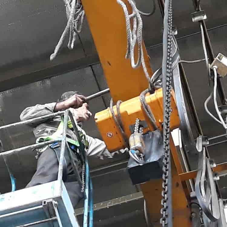 تعمیر نگهداری جرثقیل ۱ تن شرکت سیلندر سازی تهران