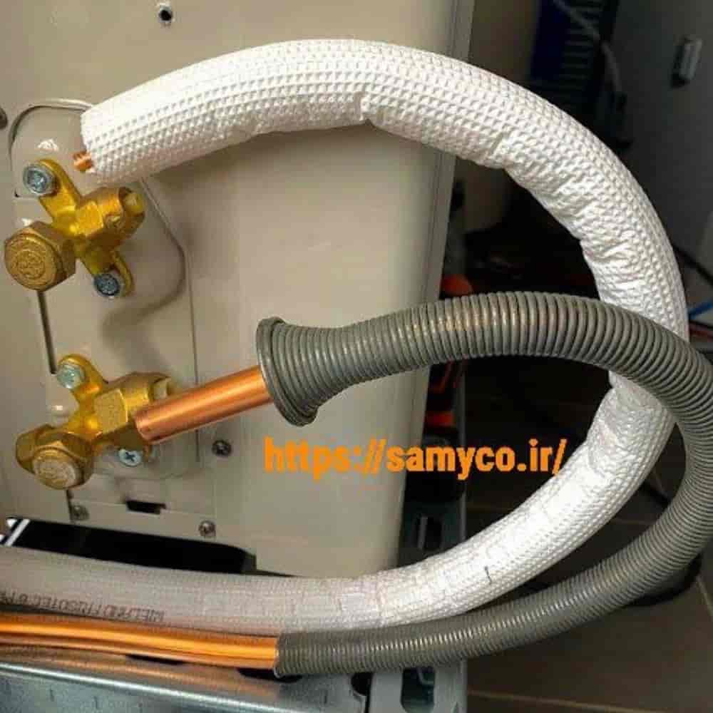 نصب، سرویس، لوله کشی شیر رفتو برگشت ۵ پنل چیلر تراست برای شرکت گلرنگ