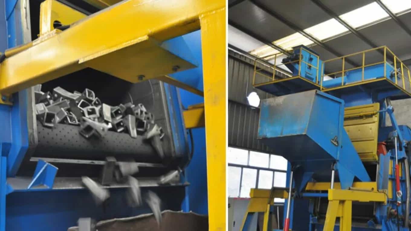 بخش های تشکیل دهنده دستگاه شات بلاست