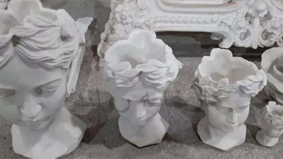 کاربرد پودر سنگ در مجسمه سازی