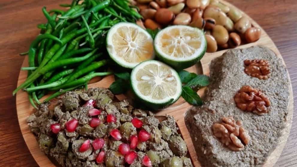 انواع چاشنی های غذایی مورد استفاده در گیلان