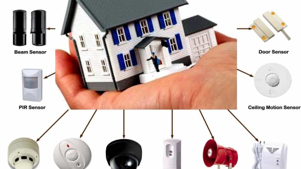 دزدگیر اماکن و باتری خورشیدی