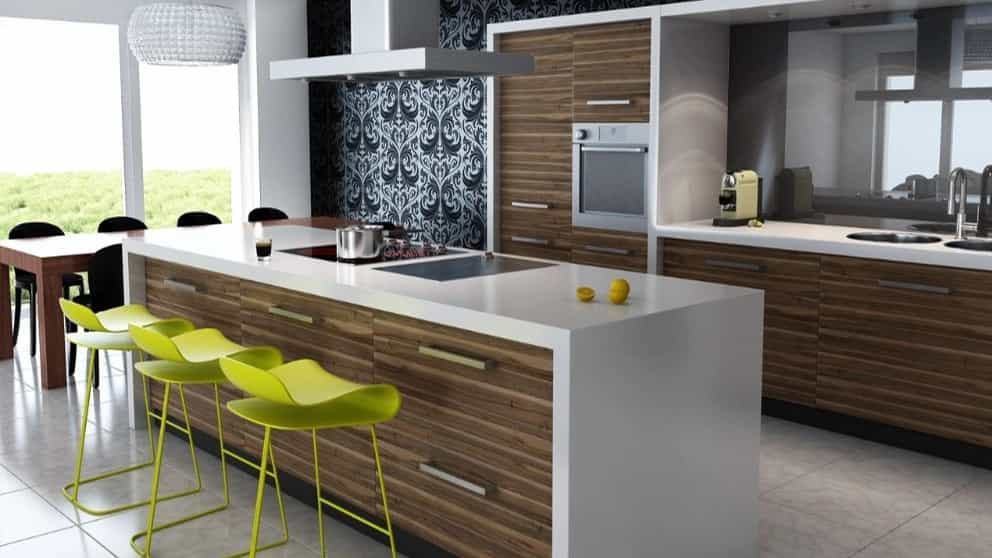 کابینت آشپزخانه مدرن و شیک در پردیس