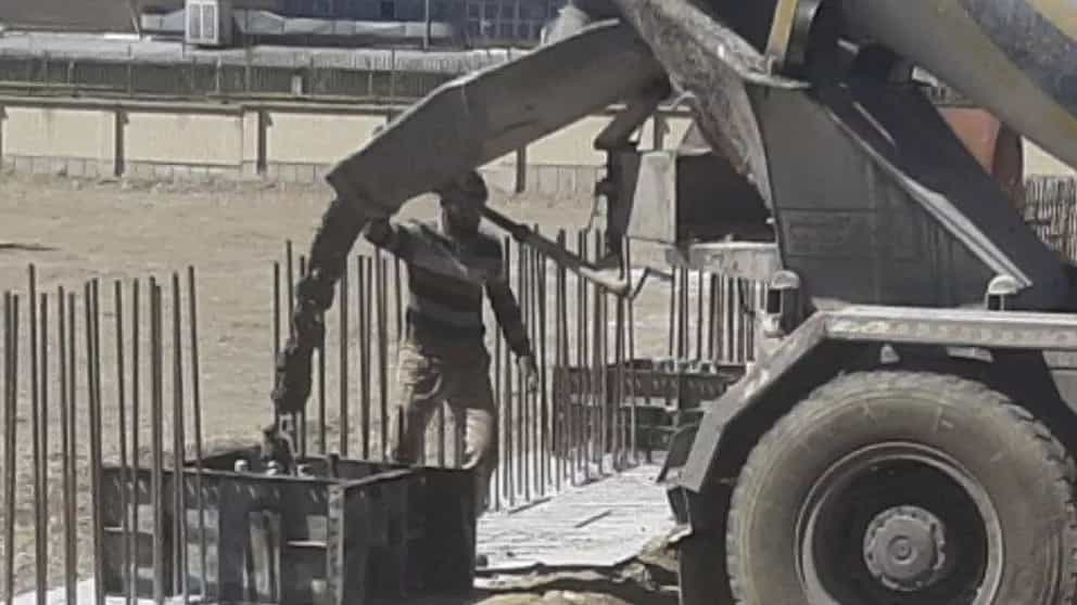 بتن ریزی پدستال