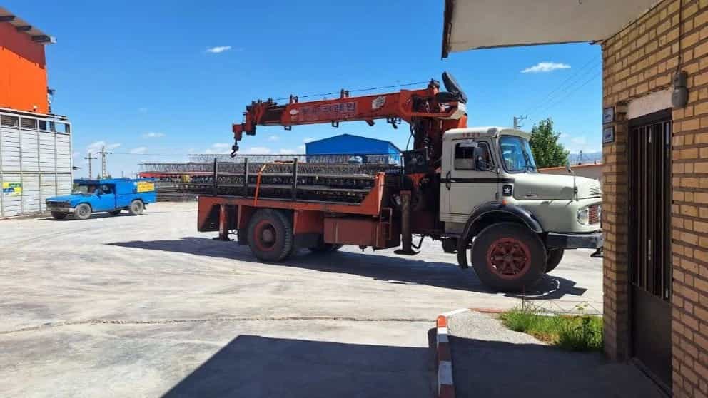 تیرچه صنعتی ومیلگرد بستر اشراق شمس فاتح