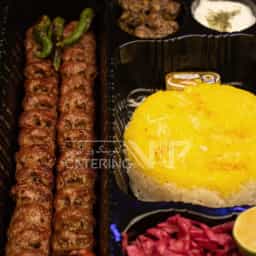 چلوکوبیده  2 سیخ