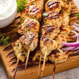 چلو جوجه کباب ماستی