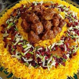 چلو قیمه نثار قزوین