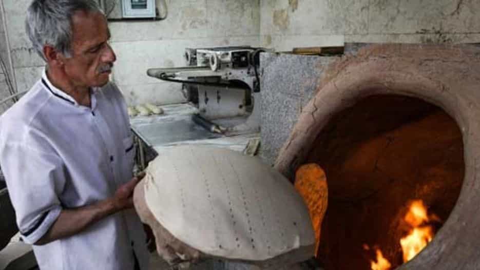 دستگاه پخت نان کیوان هنرمند در رشت