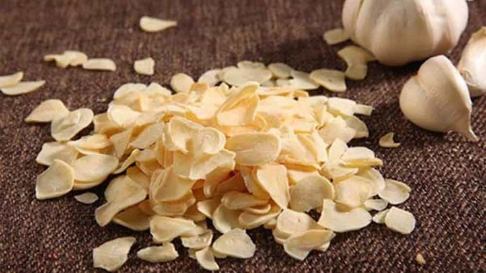 پرک سیر همدان، سیر خلال خشک
