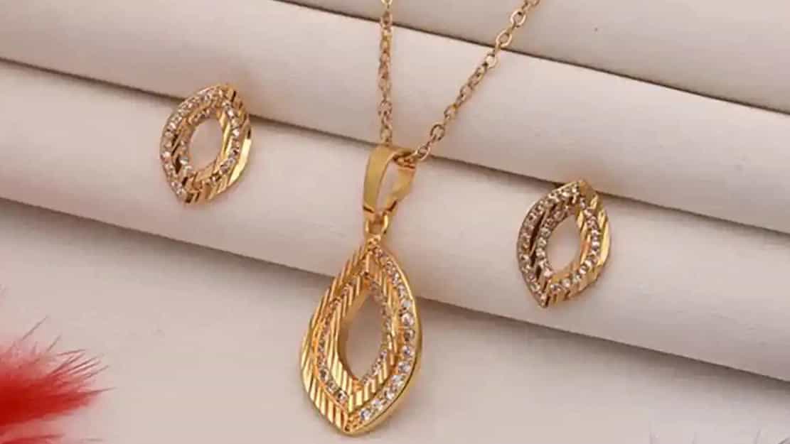 نیم ست گالری طلای شیمر دزفول