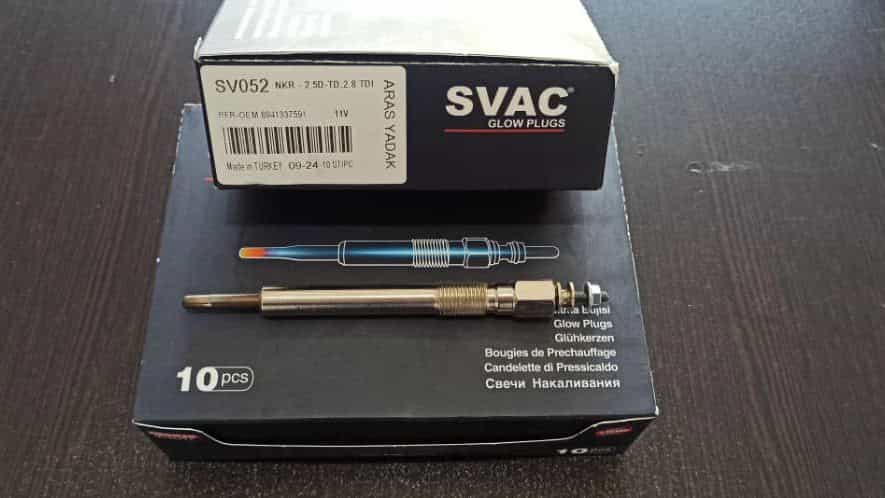 نماینده رسمی شمع گرمکن SVAC ترکیه