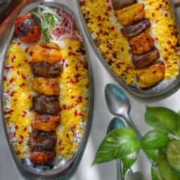 چلو کباب بختیاری