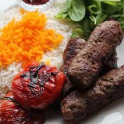 چلو لقمه زعفرانی