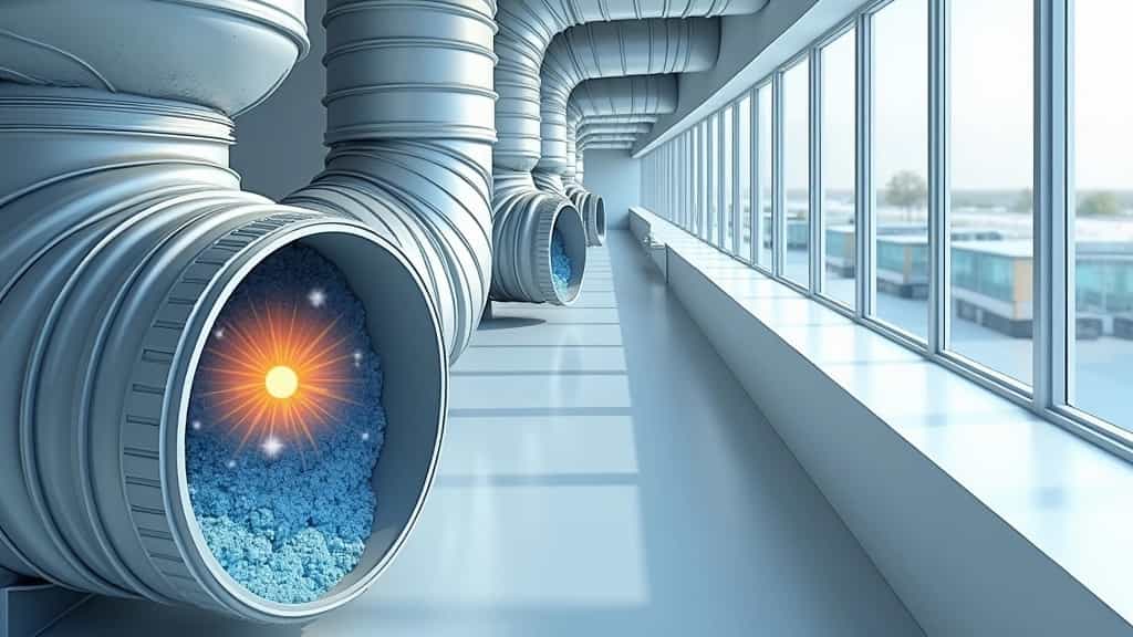 مزایای استفاده از کانال اسپیرال در سیستمهای تهویه مطبوع